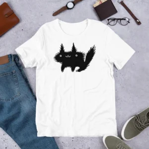 T-shirt Cat Kawaii Friends Print Cute Gift