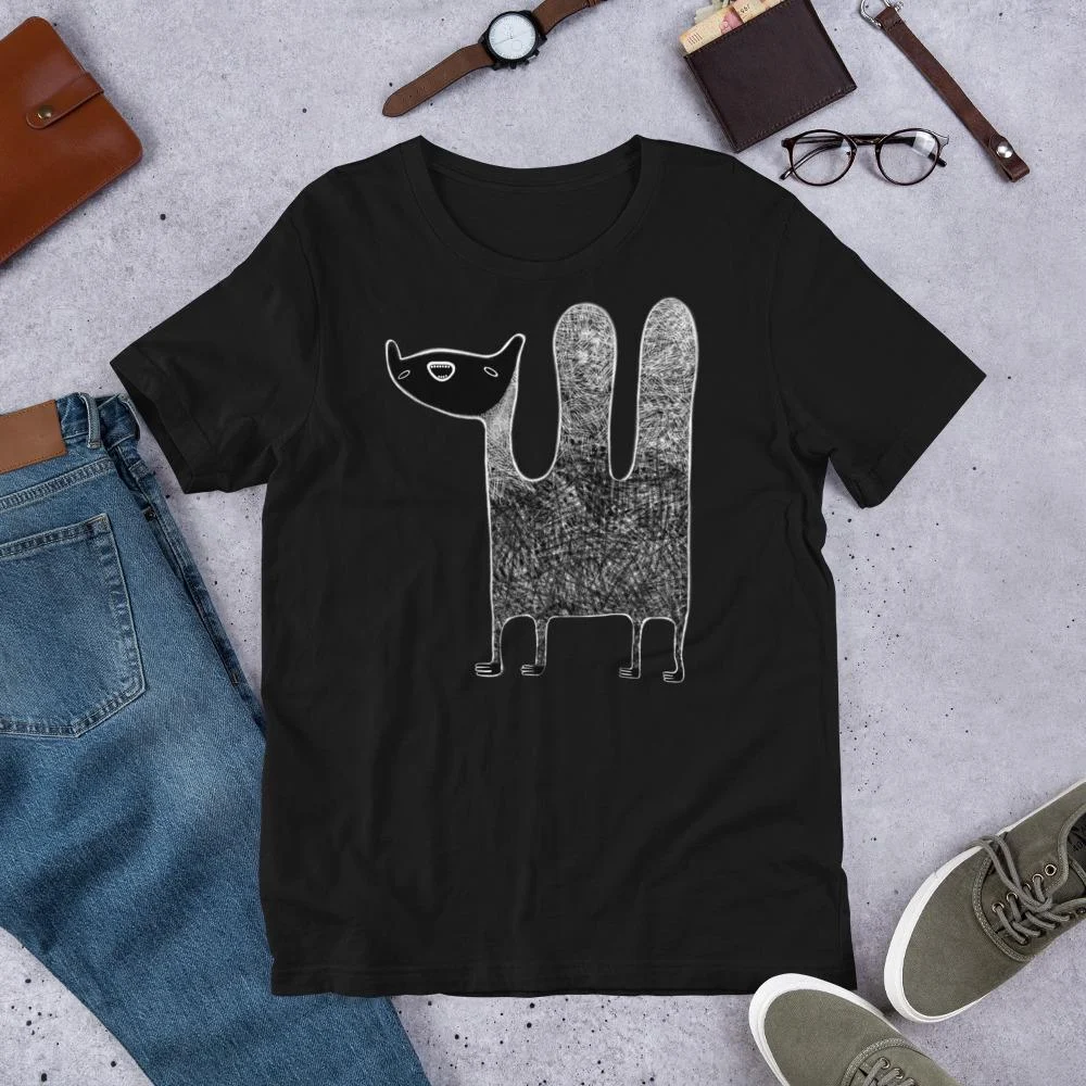 T-shirt Camel Monster Quirky Print Funny Gift