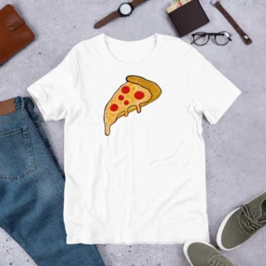 T-shirt Pizza Pie Foodie Chef Cat Print Funny Gift