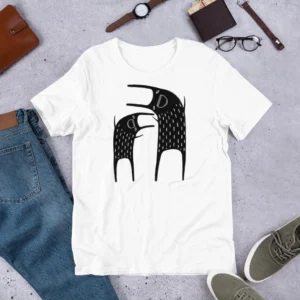 T-shirt Silly Rabbit Monster Print Funny Tee Gift